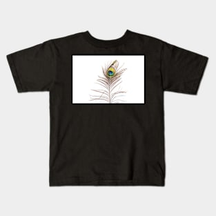 Peacock feather Kids T-Shirt